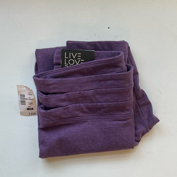 Aeropostale Live Love Dream yoga crop leggings